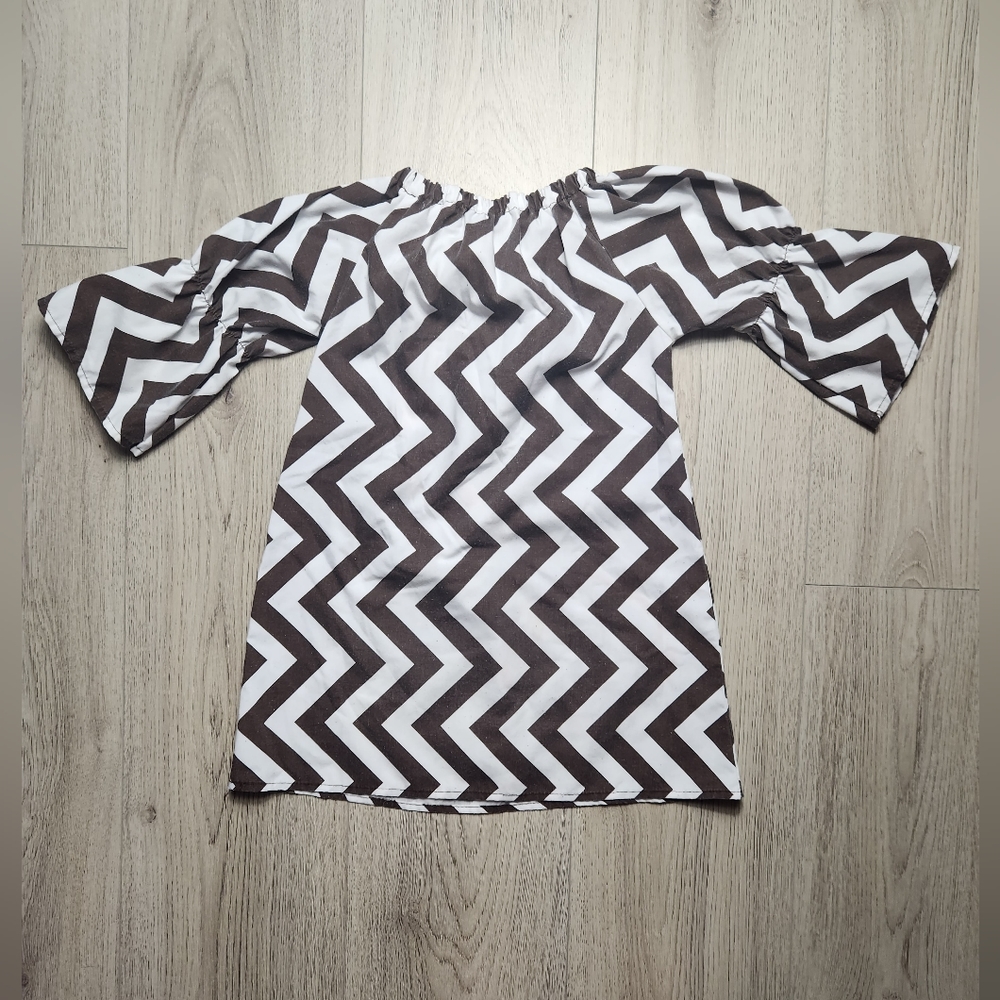 Turkey Collared Boutique Dress - Infant, Toddler & Girls Size: L - Picture 5 of 7